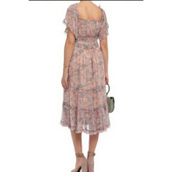 Anthropologie Love the Label Waterlily Floral Dress - Picture 2 of 10